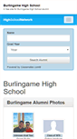 Mobile Screenshot of burlingamehighschool.net
